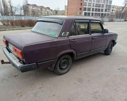 Фіолетовий ВАЗ 2107, об'ємом двигуна 1.5 л та пробігом 123 тис. км за 600 $, фото 2 на Automoto.ua
