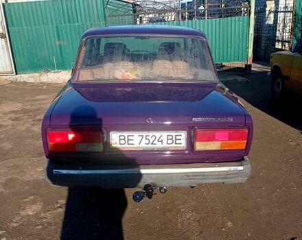 Фіолетовий ВАЗ 2107, об'ємом двигуна 1.5 л та пробігом 90 тис. км за 1000 $, фото 2 на Automoto.ua