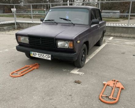 Фиолетовый ВАЗ 2107, объемом двигателя 1.5 л и пробегом 100 тыс. км за 711 $, фото 1 на Automoto.ua