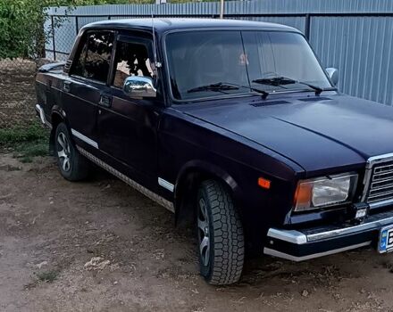 Фиолетовый ВАЗ 2107, объемом двигателя 1.6 л и пробегом 300 тыс. км за 1000 $, фото 1 на Automoto.ua