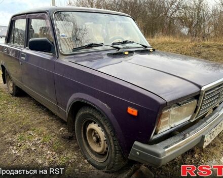 Фиолетовый ВАЗ 2107, объемом двигателя 1.5 л и пробегом 0 тыс. км за 960 $, фото 4 на Automoto.ua