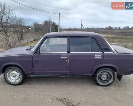 Фиолетовый ВАЗ 2107, объемом двигателя 3 л и пробегом 100 тыс. км за 473 $, фото 4 на Automoto.ua