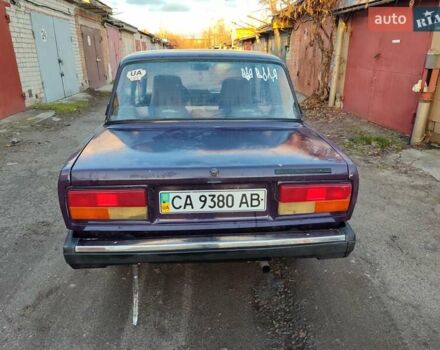 Фиолетовый ВАЗ 2107, объемом двигателя 1.6 л и пробегом 450 тыс. км за 700 $, фото 3 на Automoto.ua