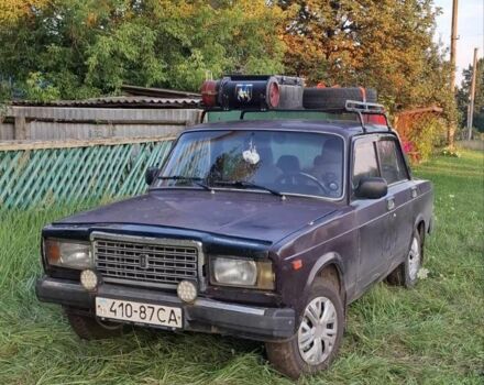 Фіолетовий ВАЗ 2107, об'ємом двигуна 0 л та пробігом 200 тис. км за 768 $, фото 8 на Automoto.ua