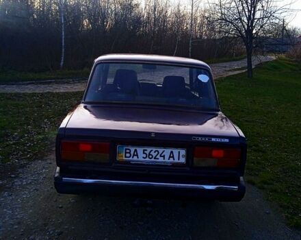 Фиолетовый ВАЗ 2107, объемом двигателя 1.3 л и пробегом 187 тыс. км за 750 $, фото 2 на Automoto.ua