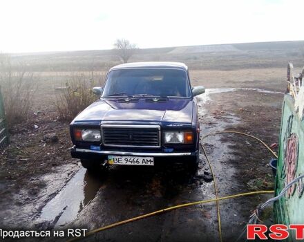 Фіолетовий ВАЗ 2107, об'ємом двигуна 1.3 л та пробігом 150 тис. км за 1000 $, фото 5 на Automoto.ua