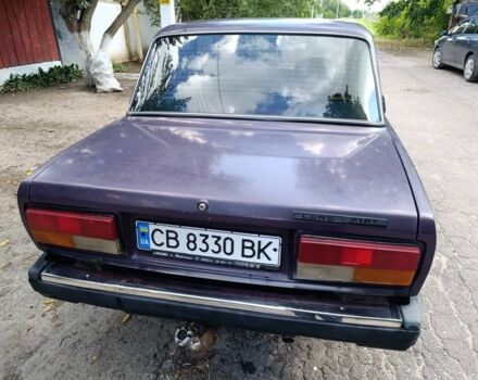Фиолетовый ВАЗ 2107, объемом двигателя 1.5 л и пробегом 150 тыс. км за 1200 $, фото 5 на Automoto.ua
