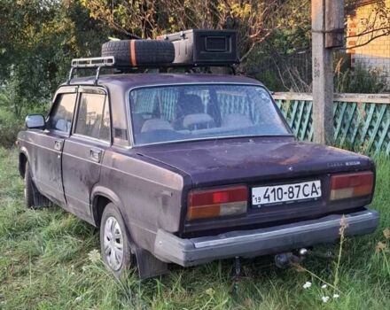 Фіолетовий ВАЗ 2107, об'ємом двигуна 0 л та пробігом 200 тис. км за 768 $, фото 7 на Automoto.ua