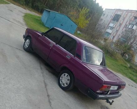 Фиолетовый ВАЗ 2107, объемом двигателя 1.57 л и пробегом 44 тыс. км за 1100 $, фото 3 на Automoto.ua
