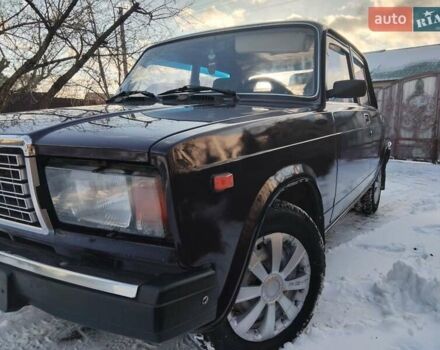 Фіолетовий ВАЗ 2107, об'ємом двигуна 1.5 л та пробігом 100 тис. км за 1880 $, фото 13 на Automoto.ua