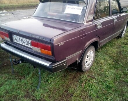 ВАЗ 2107 2001 в Черкассах на Automoto.ua Фиолетовый ВАЗ 2107, объемом двигателя 1.5 л и пробегом 40 тыс. км за 857 $, фото 3 на Automoto.ua