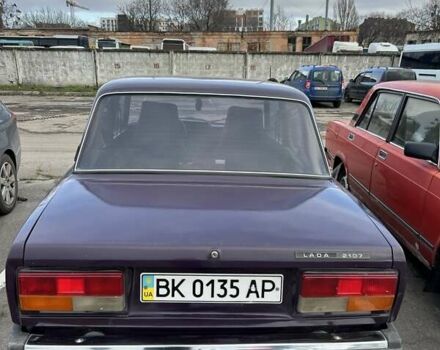 Фіолетовий ВАЗ 2107, об'ємом двигуна 1.5 л та пробігом 99 тис. км за 1200 $, фото 4 на Automoto.ua