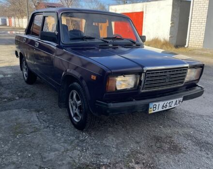 Фіолетовий ВАЗ 2107, об'ємом двигуна 1.5 л та пробігом 36 тис. км за 950 $, фото 1 на Automoto.ua