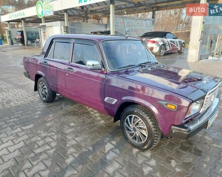 Фиолетовый ВАЗ 2107, объемом двигателя 1.45 л и пробегом 70 тыс. км за 1600 $, фото 6 на Automoto.ua