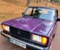 Фіолетовий ВАЗ 2107, об'ємом двигуна 1.5 л та пробігом 237 тис. км за 900 $, фото 1 на Automoto.ua