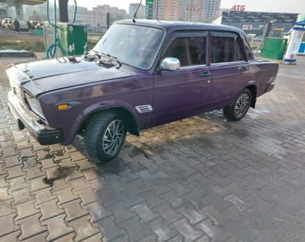 Фиолетовый ВАЗ 2107, объемом двигателя 1.5 л и пробегом 70 тыс. км за 1600 $, фото 2 на Automoto.ua