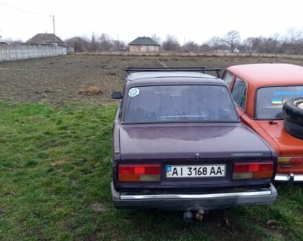 Фіолетовий ВАЗ 2107, об'ємом двигуна 1.5 л та пробігом 160 тис. км за 473 $, фото 1 на Automoto.ua