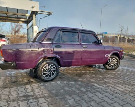 Фиолетовый ВАЗ 2107, объемом двигателя 1.5 л и пробегом 70 тыс. км за 1600 $, фото 3 на Automoto.ua