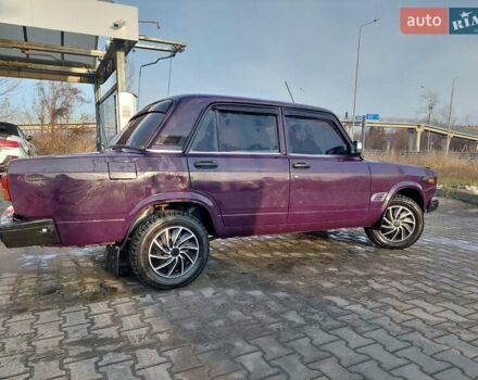 Фиолетовый ВАЗ 2107, объемом двигателя 1.45 л и пробегом 70 тыс. км за 1600 $, фото 7 на Automoto.ua