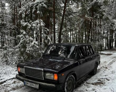 Фиолетовый ВАЗ 2107, объемом двигателя 1.5 л и пробегом 175 тыс. км за 1800 $, фото 5 на Automoto.ua