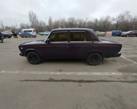 Фиолетовый ВАЗ 2107, объемом двигателя 1.5 л и пробегом 2 тыс. км за 1000 $, фото 1 на Automoto.ua