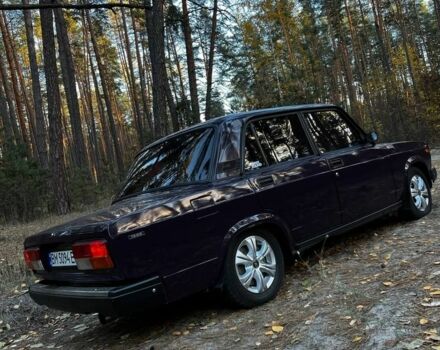 Фиолетовый ВАЗ 2107, объемом двигателя 1.5 л и пробегом 175 тыс. км за 1800 $, фото 2 на Automoto.ua