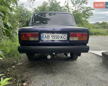 Фіолетовий ВАЗ 2107, об'ємом двигуна 1.45 л та пробігом 79 тис. км за 1150 $, фото 3 на Automoto.ua