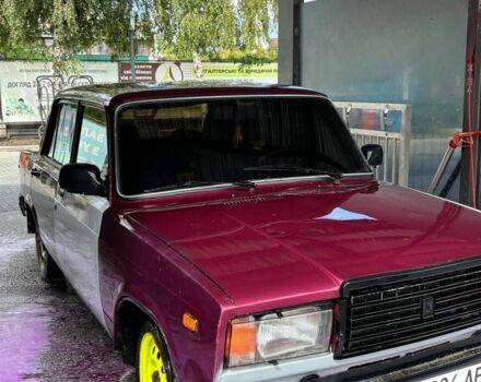 Фіолетовий ВАЗ 2107, об'ємом двигуна 1.5 л та пробігом 3 тис. км за 1050 $, фото 2 на Automoto.ua