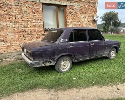 Фіолетовий ВАЗ 2107, об'ємом двигуна 0 л та пробігом 222 тис. км за 292 $, фото 2 на Automoto.ua
