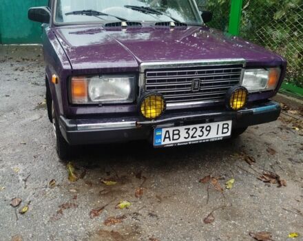 Фиолетовый ВАЗ 2107, объемом двигателя 1.5 л и пробегом 90 тыс. км за 1300 $, фото 1 на Automoto.ua