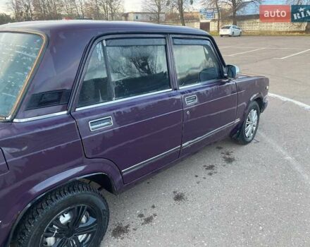 Фіолетовий ВАЗ 2107, об'ємом двигуна 1.5 л та пробігом 172 тис. км за 800 $, фото 4 на Automoto.ua
