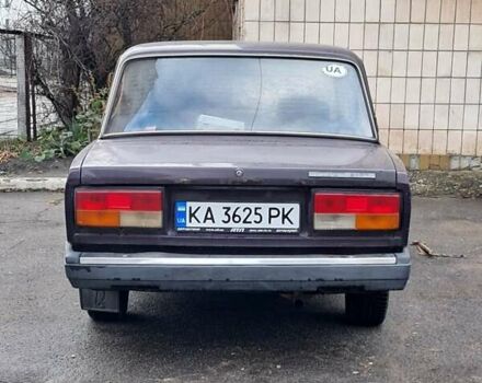 Фіолетовий ВАЗ 2107, об'ємом двигуна 1.57 л та пробігом 142 тис. км за 900 $, фото 5 на Automoto.ua