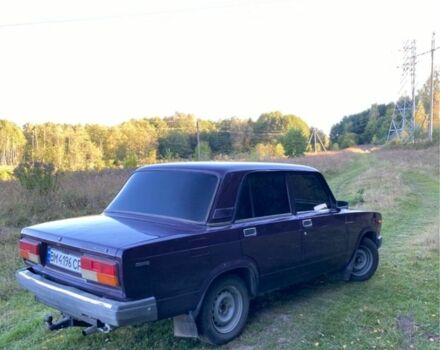 ВАЗ 2107 2002 в Кролевце на Automoto.ua Фиолетовый ВАЗ 2107, объемом двигателя 1.6 л и пробегом 83 тыс. км за 1000 $, фото 6 на Automoto.ua