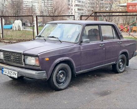 Фіолетовий ВАЗ 2107, об'ємом двигуна 1.57 л та пробігом 142 тис. км за 900 $, фото 2 на Automoto.ua