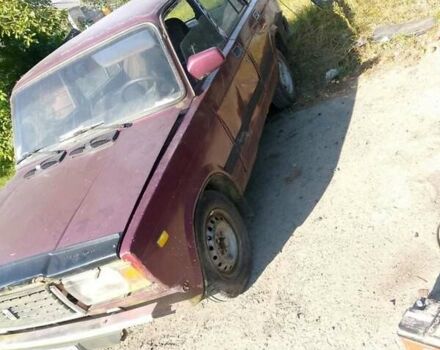 Фиолетовый ВАЗ 2107, объемом двигателя 1.6 л и пробегом 60 тыс. км за 350 $, фото 2 на Automoto.ua