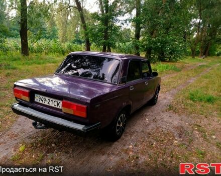 Фиолетовый ВАЗ 2107, объемом двигателя 1.6 л и пробегом 146 тыс. км за 1000 $, фото 2 на Automoto.ua