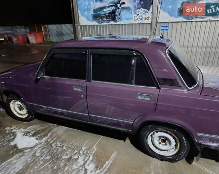 Фіолетовий ВАЗ 2107, об'ємом двигуна 1.45 л та пробігом 95 тис. км за 1700 $, фото 2 на Automoto.ua