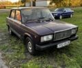 Фіолетовий ВАЗ 2107, об'ємом двигуна 1.5 л та пробігом 120 тис. км за 609 $, фото 1 на Automoto.ua