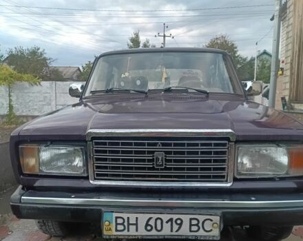 Фиолетовый ВАЗ 2107, объемом двигателя 1.7 л и пробегом 2 тыс. км за 800 $, фото 1 на Automoto.ua