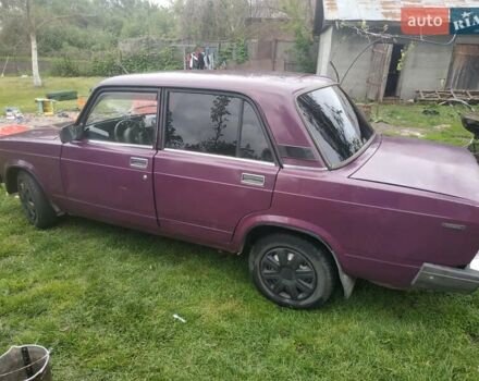 Фіолетовий ВАЗ 2107, об'ємом двигуна 1.45 л та пробігом 53 тис. км за 880 $, фото 3 на Automoto.ua