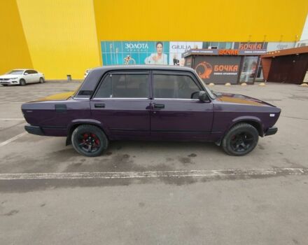 Фиолетовый ВАЗ 2107, объемом двигателя 1.5 л и пробегом 2 тыс. км за 1000 $, фото 2 на Automoto.ua