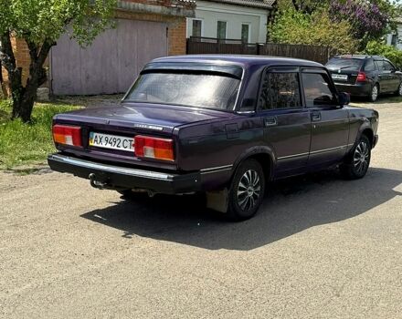 Фиолетовый ВАЗ 2107, объемом двигателя 1.5 л и пробегом 150 тыс. км за 1300 $, фото 4 на Automoto.ua
