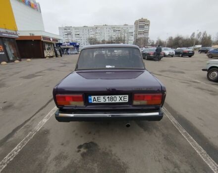 Фиолетовый ВАЗ 2107, объемом двигателя 1.5 л и пробегом 2 тыс. км за 1000 $, фото 3 на Automoto.ua