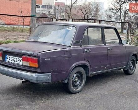 Фіолетовий ВАЗ 2107, об'ємом двигуна 1.57 л та пробігом 142 тис. км за 900 $, фото 3 на Automoto.ua