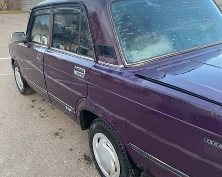Фіолетовий ВАЗ 2107, об'ємом двигуна 1.5 л та пробігом 172 тис. км за 800 $, фото 1 на Automoto.ua