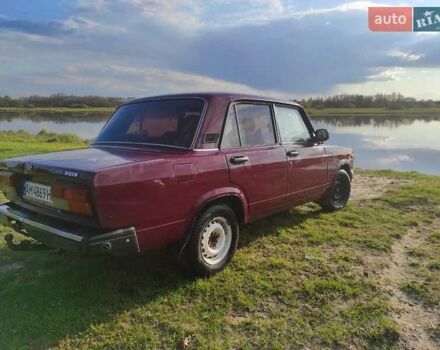 Фиолетовый ВАЗ 2107, объемом двигателя 1.5 л и пробегом 76 тыс. км за 1200 $, фото 1 на Automoto.ua