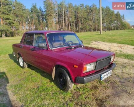 Фиолетовый ВАЗ 2107, объемом двигателя 1.5 л и пробегом 76 тыс. км за 1200 $, фото 5 на Automoto.ua