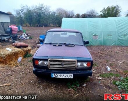 Фиолетовый ВАЗ 2107, объемом двигателя 1.5 л и пробегом 0 тыс. км за 800 $, фото 2 на Automoto.ua