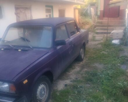Фіолетовий ВАЗ 2107, об'ємом двигуна 1.5 л та пробігом 1 тис. км за 325 $, фото 1 на Automoto.ua