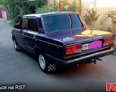 Фиолетовый ВАЗ 2107, объемом двигателя 1.5 л и пробегом 164 тыс. км за 1100 $, фото 1 на Automoto.ua